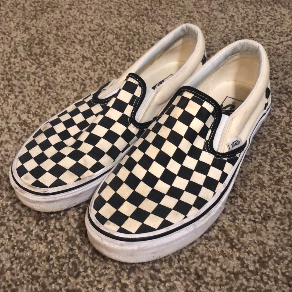 Checkered Vans